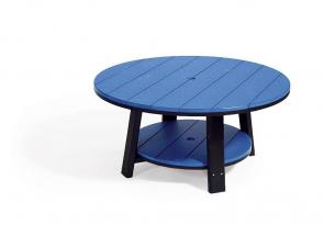 blue conversation table