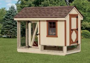 A-Frame Combination Chicken Coop